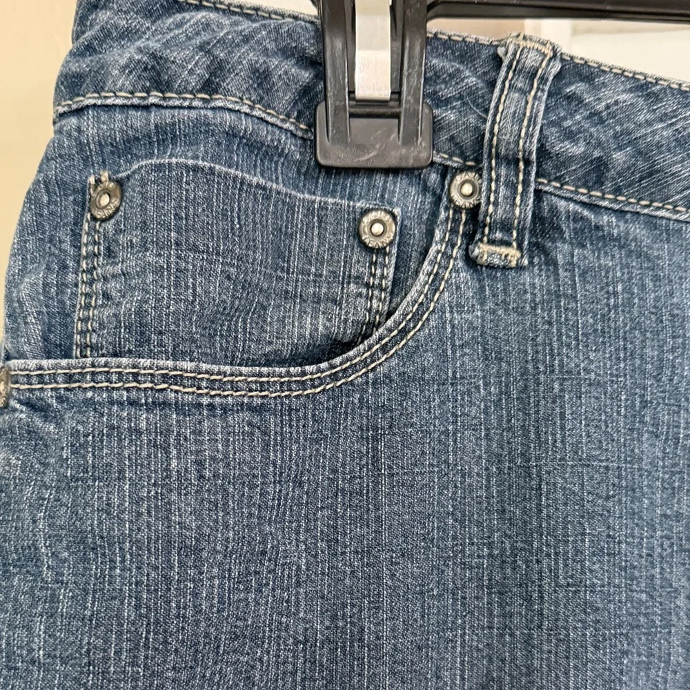Cato Dark Blue Jean Denim Maxi Skirt Sz 10 - Picture 3 of 7